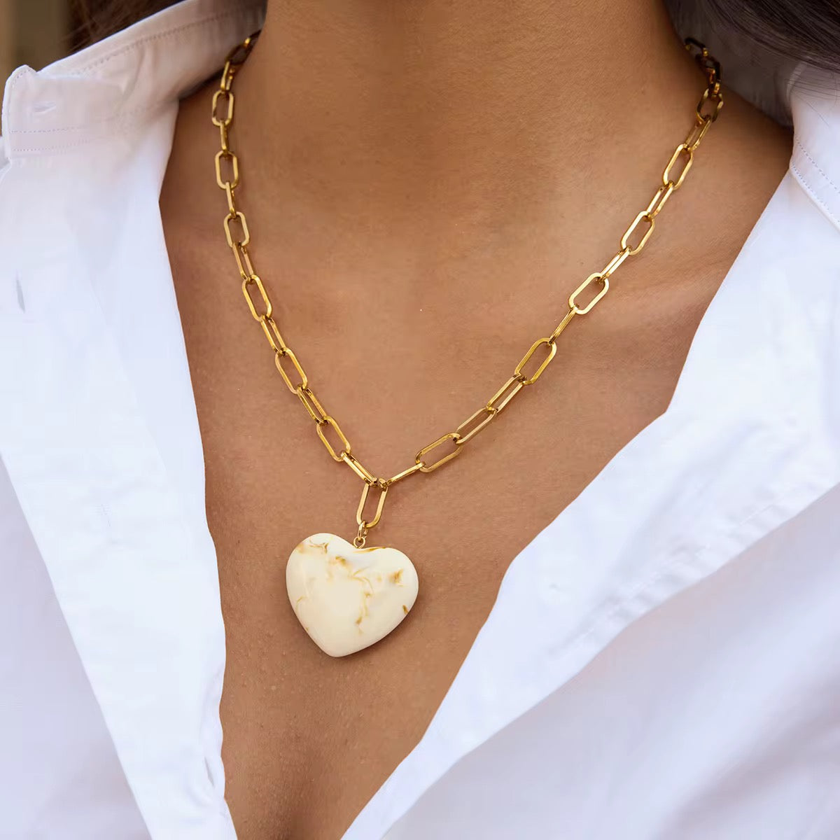 The Heartstone Necklace - Salt N Sage 