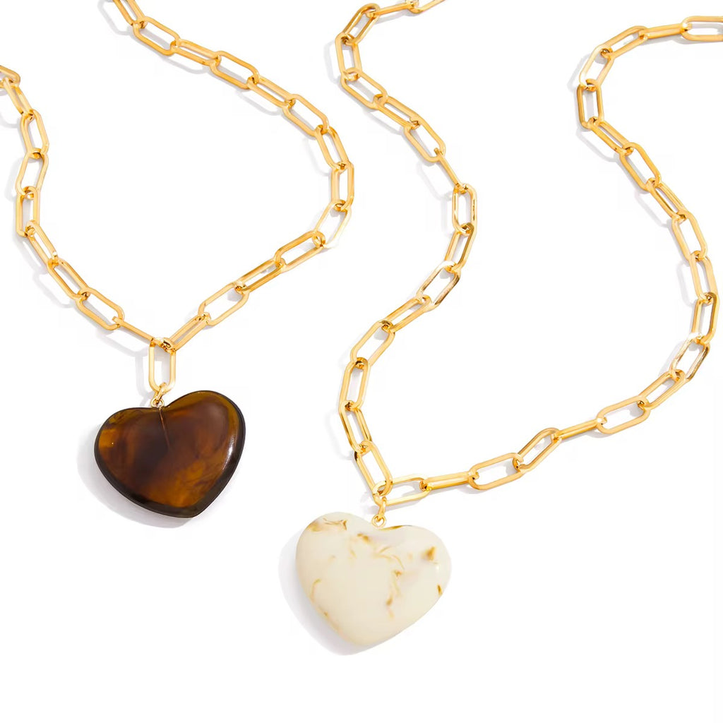 The Heartstone Necklace - Salt N Sage 