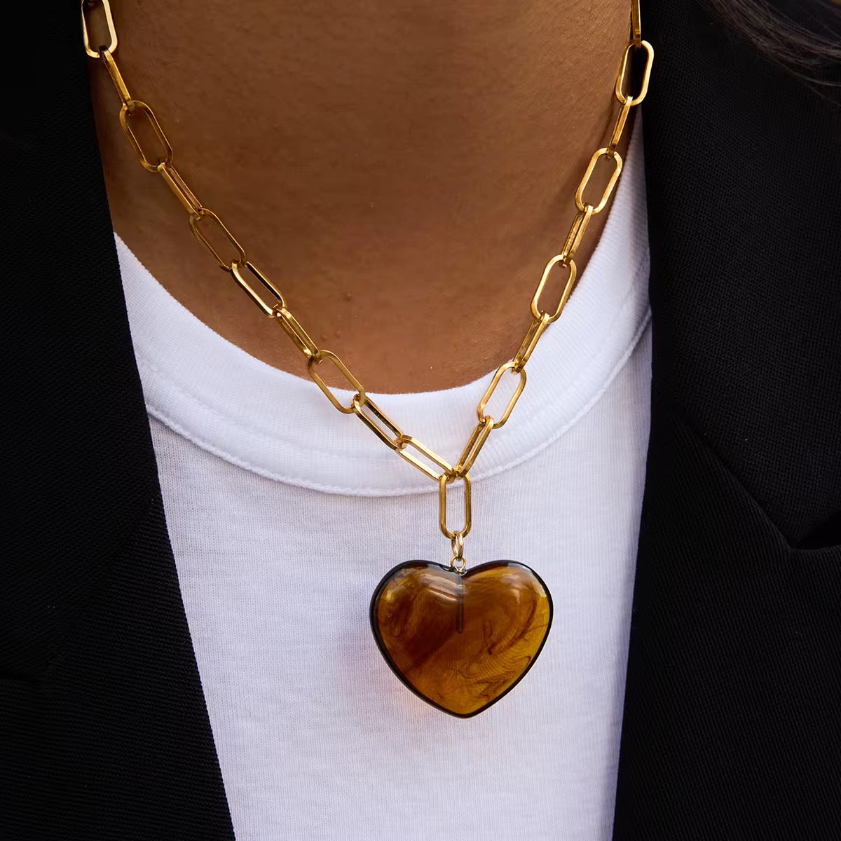 The Heartstone Necklace - Salt N Sage 