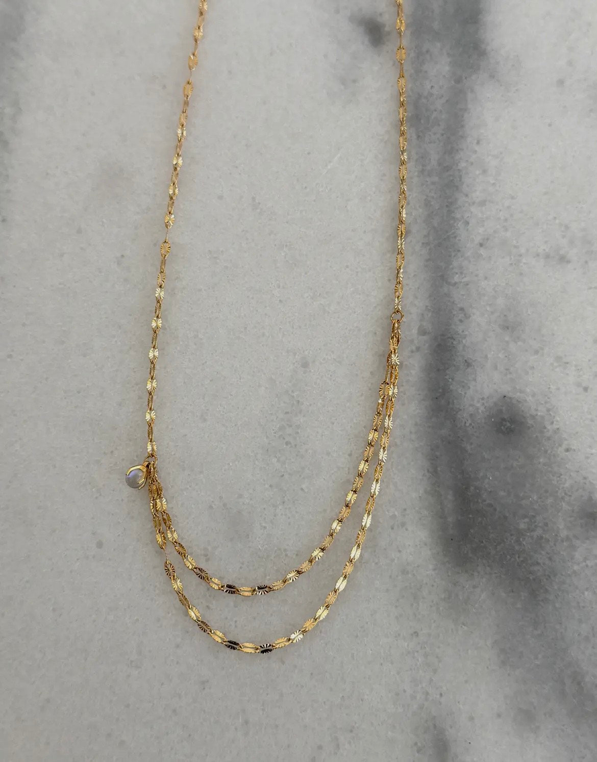 Luminous Twists Necklace