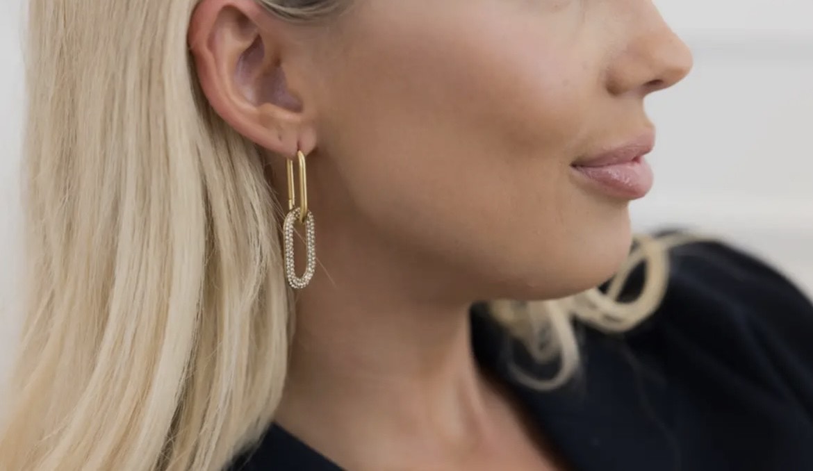 Luxe Link Earrings
