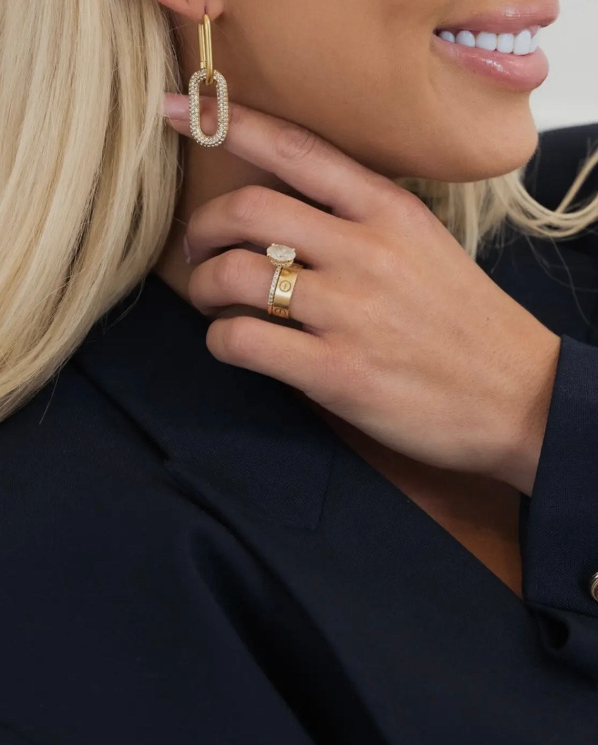 Luxe Link Earrings